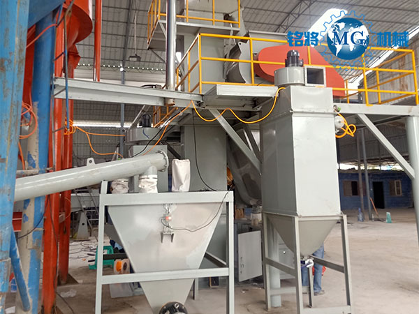 年產(chǎn)10萬噸干粉砂漿生產(chǎn)線的組成，年產(chǎn)10萬噸干粉砂漿生產(chǎn)線有什么優(yōu)勢？