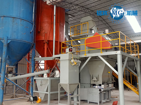 年產(chǎn)10萬噸干粉砂漿生產(chǎn)線的組成，年產(chǎn)10萬噸干粉砂漿生產(chǎn)線有什么優(yōu)勢？