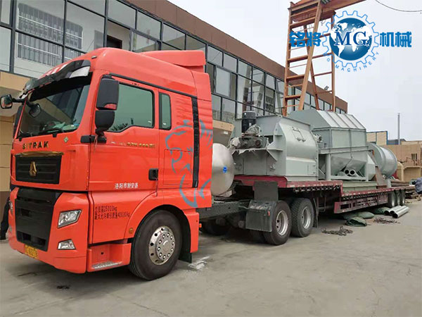 云南西雙版納干粉砂漿設(shè)備發(fā)貨，請注意簽收