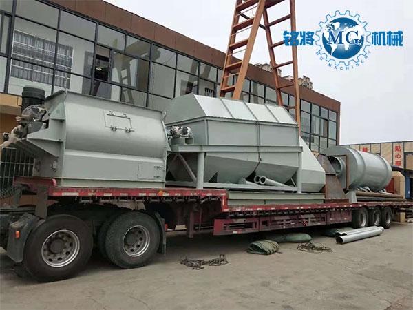 云南西雙版納干粉砂漿設(shè)備發(fā)貨，請注意簽收