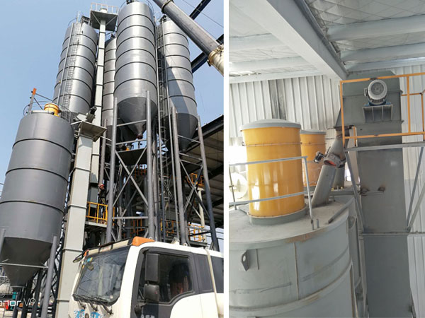 干粉砂漿設(shè)備選用螺旋輸送機(jī)還是斗式提升機(jī)？