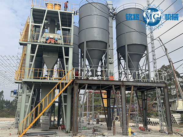 干粉砂漿攪拌站和混凝土攪拌站一樣嗎？可不可以通用？