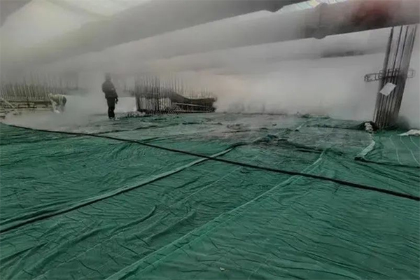 “蒸科技”首次亮相濟南地鐵，冬季混凝土砂漿低溫施工也不怕！